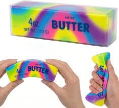 Tie-Dye Butter Squish - The Sensory