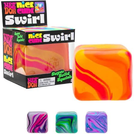 NeeDoh Swirl Nice Cube | Authentic - The Sensory