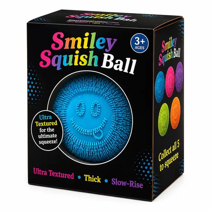 Smiley Squish Ball - The Sensory