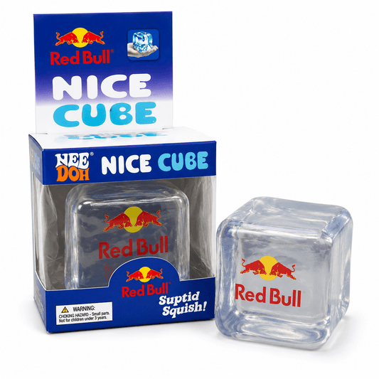 NeeDoh Red Bull Squishy Cube | Inspired - The Sensory