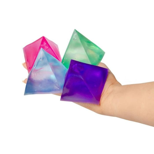Pyramid Squishy | TPR Gel | Boxed - The Sensory