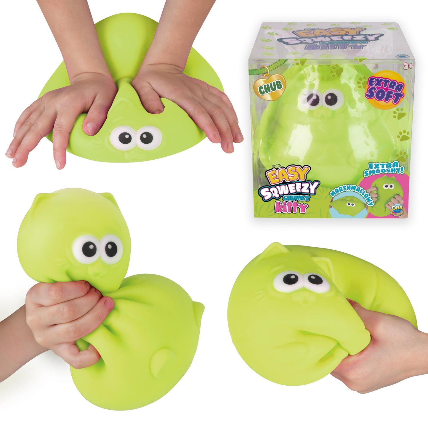 Kitty Squeeze! Squishy Toy