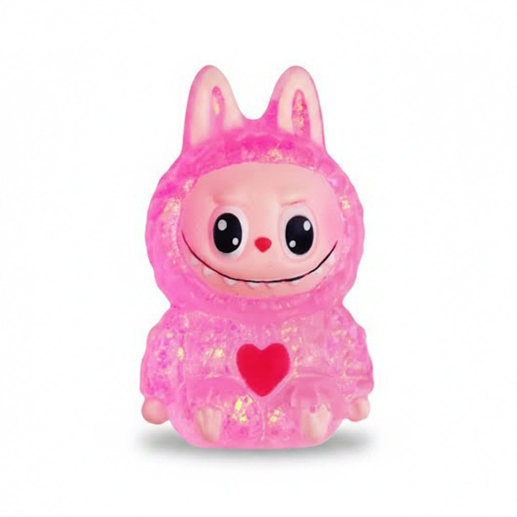 Labubu Glitter Maltose Squishy
