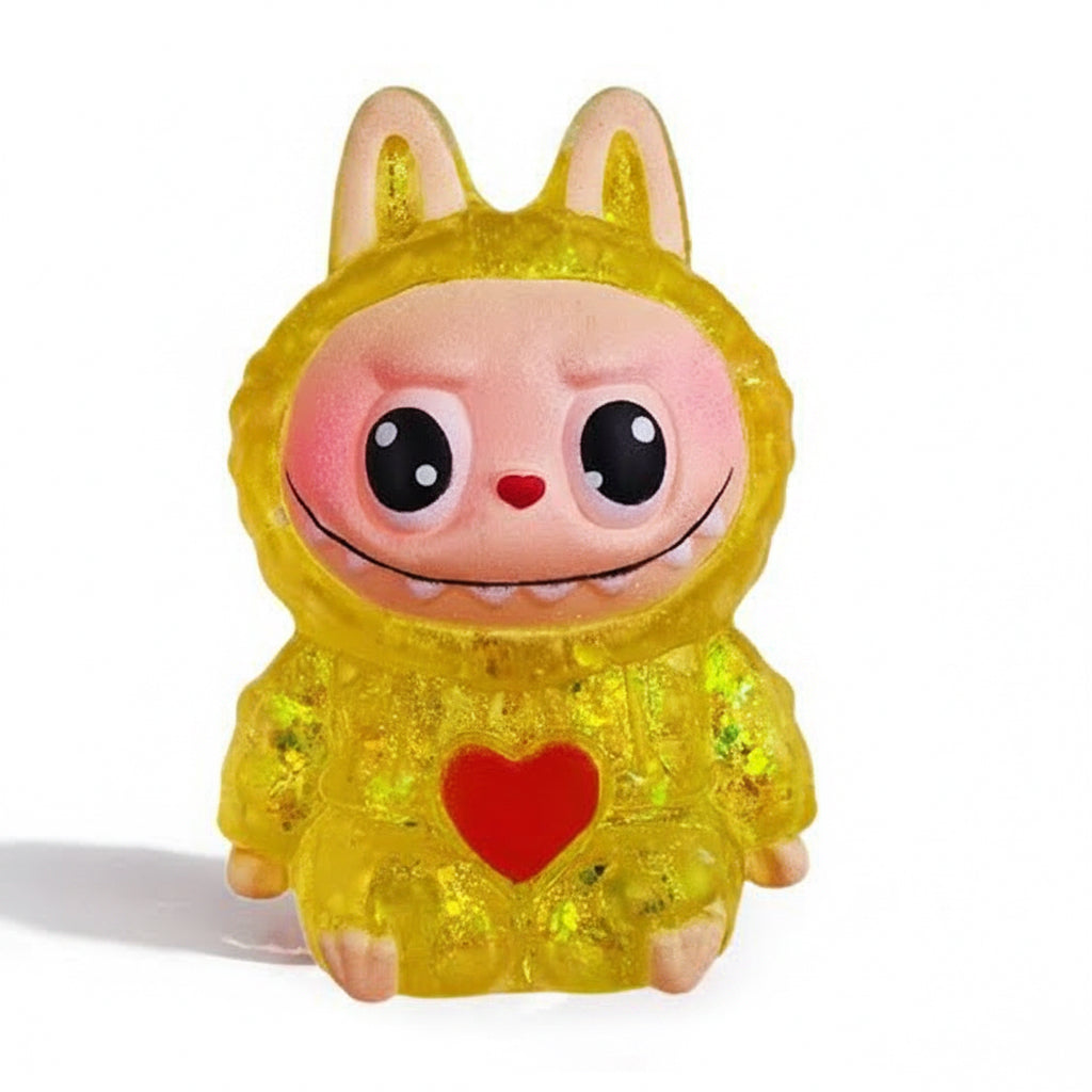 Labubu Glitter Maltose Squishy