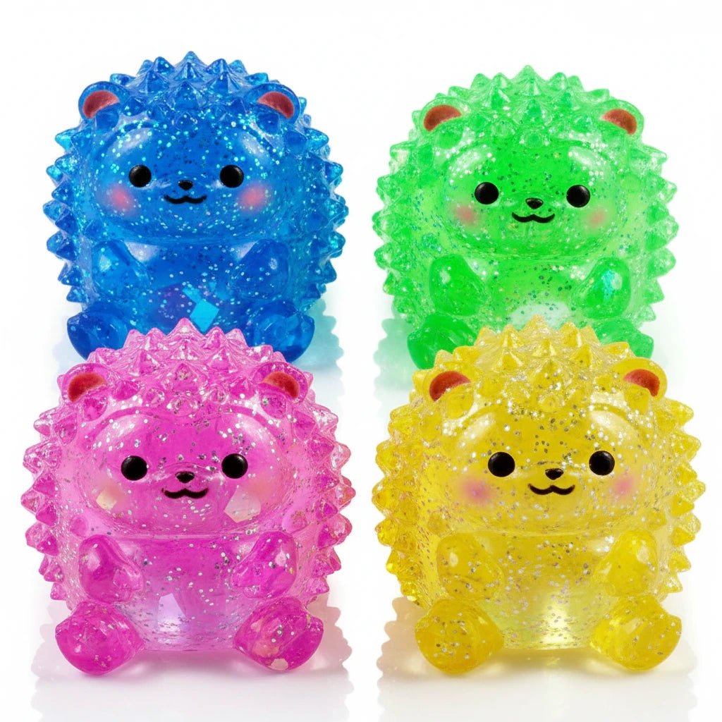 Crystal Hedgehog Maltose Textured Fidget Ball - The Sensory