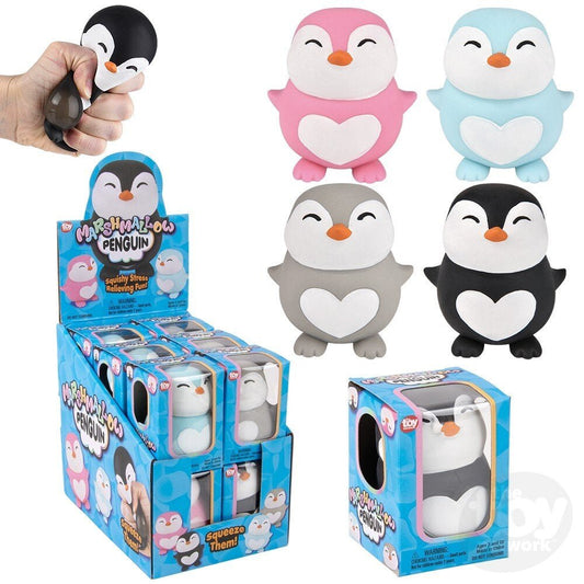 Marshmallow Penguin Stress Relief Squishy - The Sensory