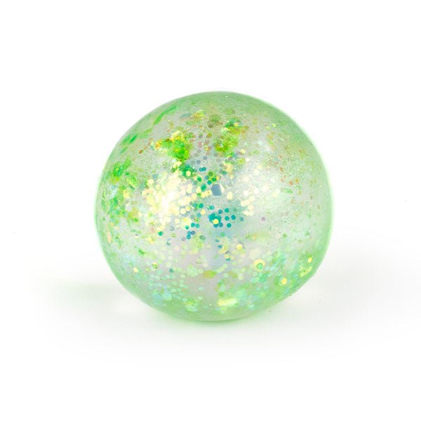 Glitter maltose sphere orb stress reliever, alternate view