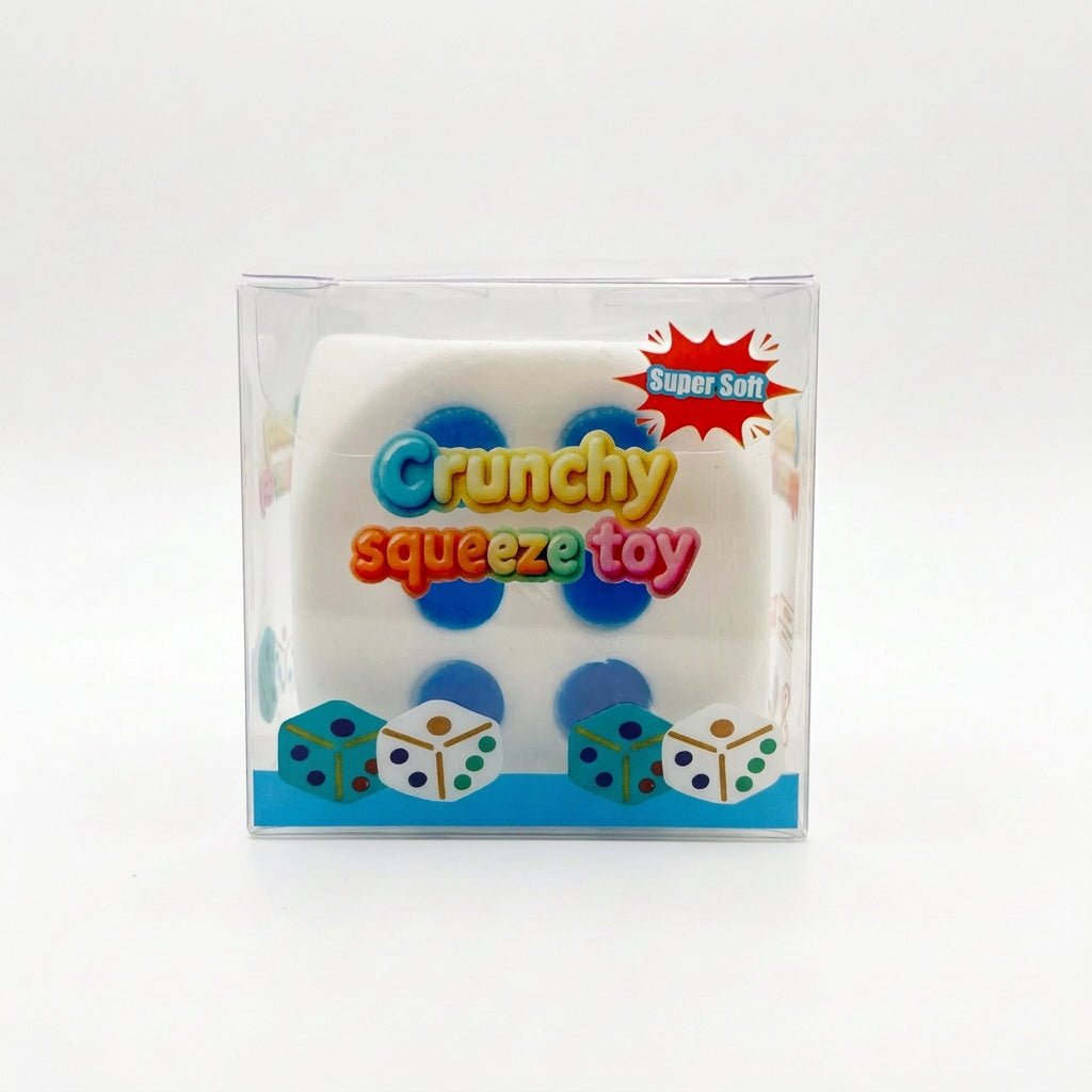 Crunchy Dice ASMR Squishy (Crunchy Squeeze Toy) - The Sensory