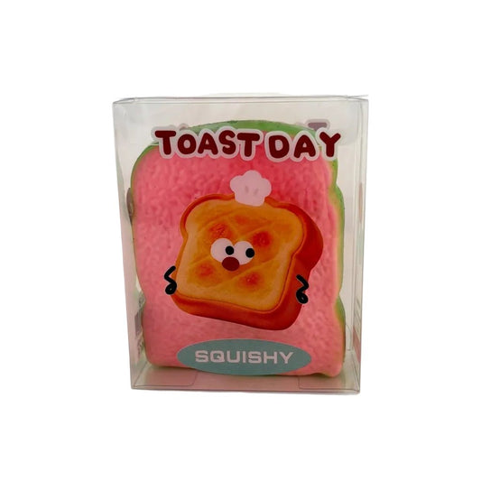 Toast Day “Toast Bread Crunch” ASMR Squishy - The Sensory