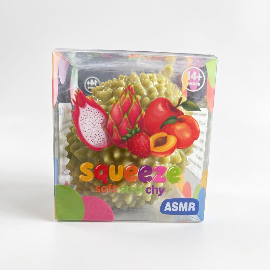 Crunchy Durian Squishy | ASMR Fruit Squeeze Toy - The Sensory