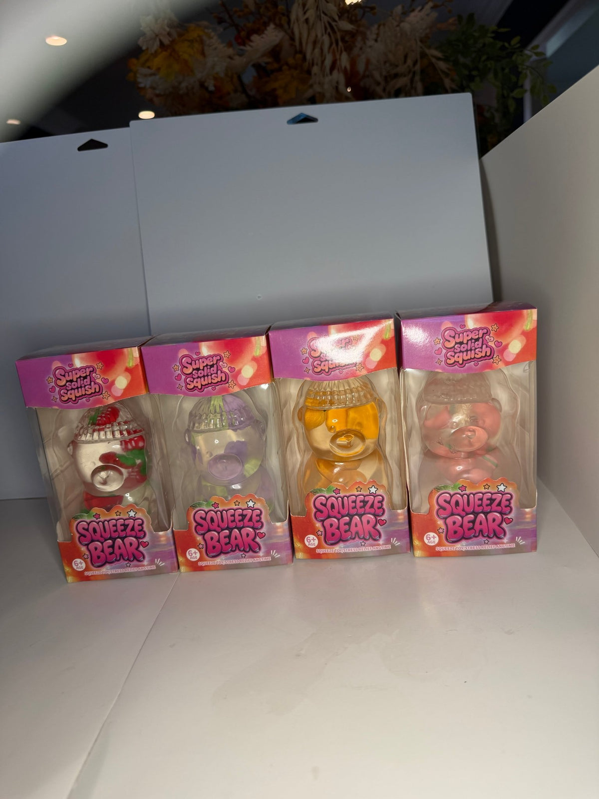 Coconut Oil Fruit Bear Squishy - The Sensory