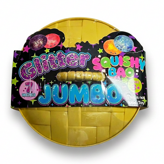 Jumbo Glitter Dumpling 7”