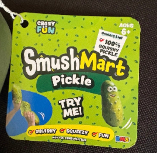 SmushMart Pickle | Jumbo Squishy
