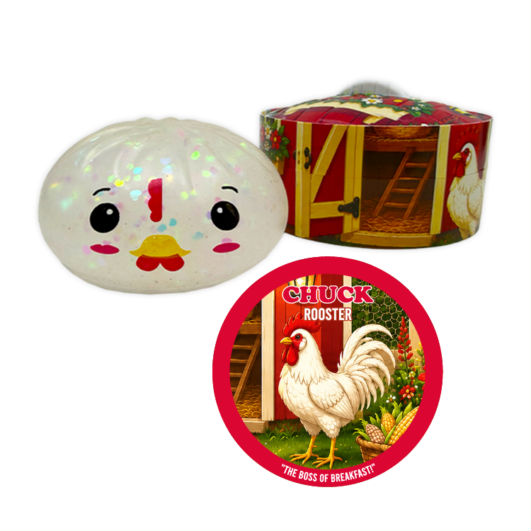 Fun Doh Farm Barnyard Squishy Dumpling Toy