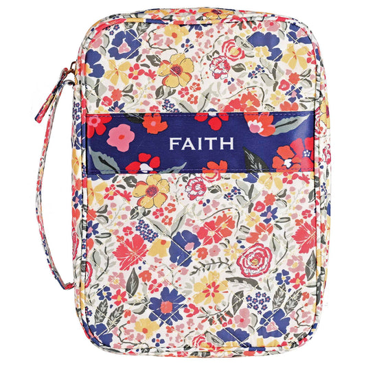 Quilted Bible Cover Extra Large With White Dove Motif For Her Divine Style