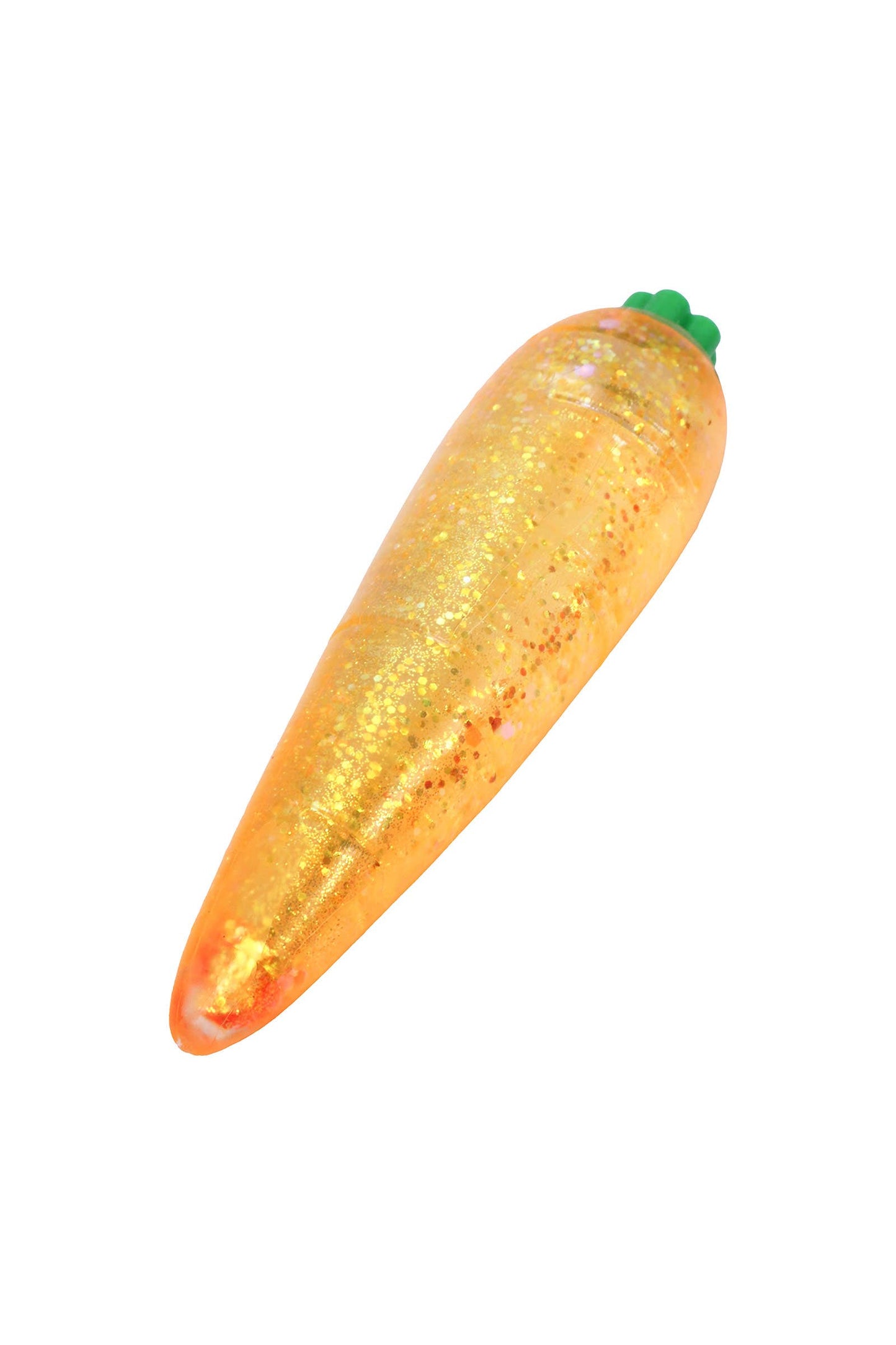 Carrot Glittery Maltose Squishy
