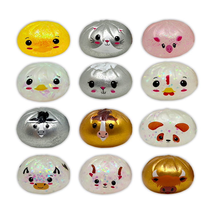 Fun Doh Farm Barnyard Squishy Dumpling Toy