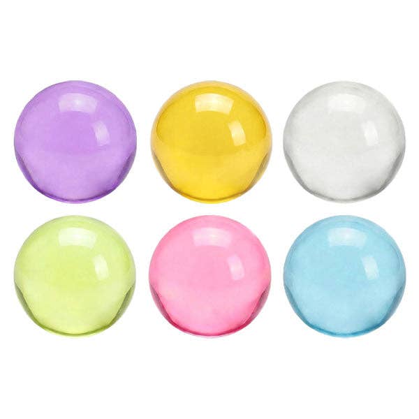 Coconut Oil Squishies® Solid Squish Fidget Stress Ball (1pc) Assorted Colors - The Sensory