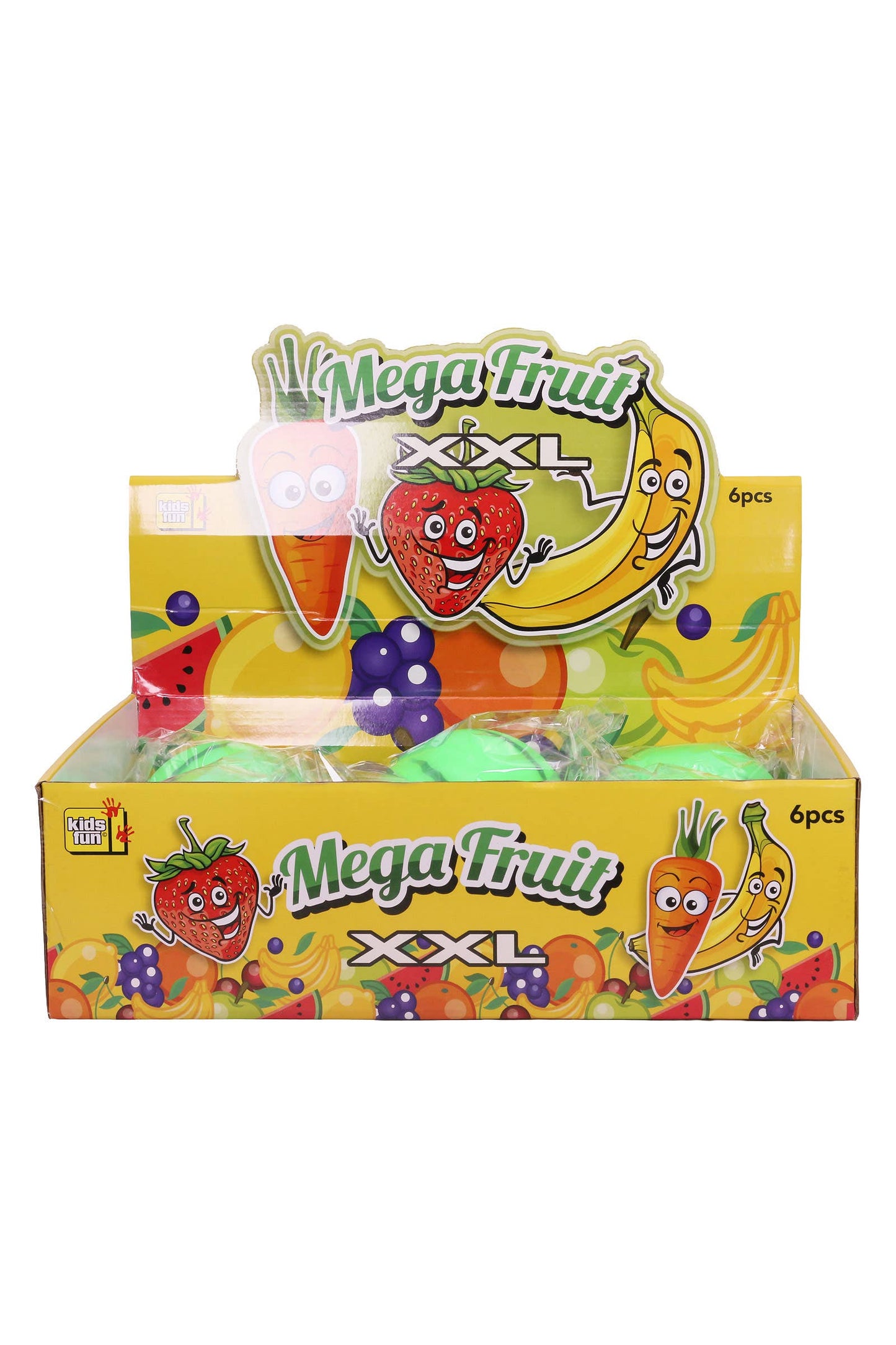 BIG 4.5 Inch Watermelon Slime Filled TPR Squishy