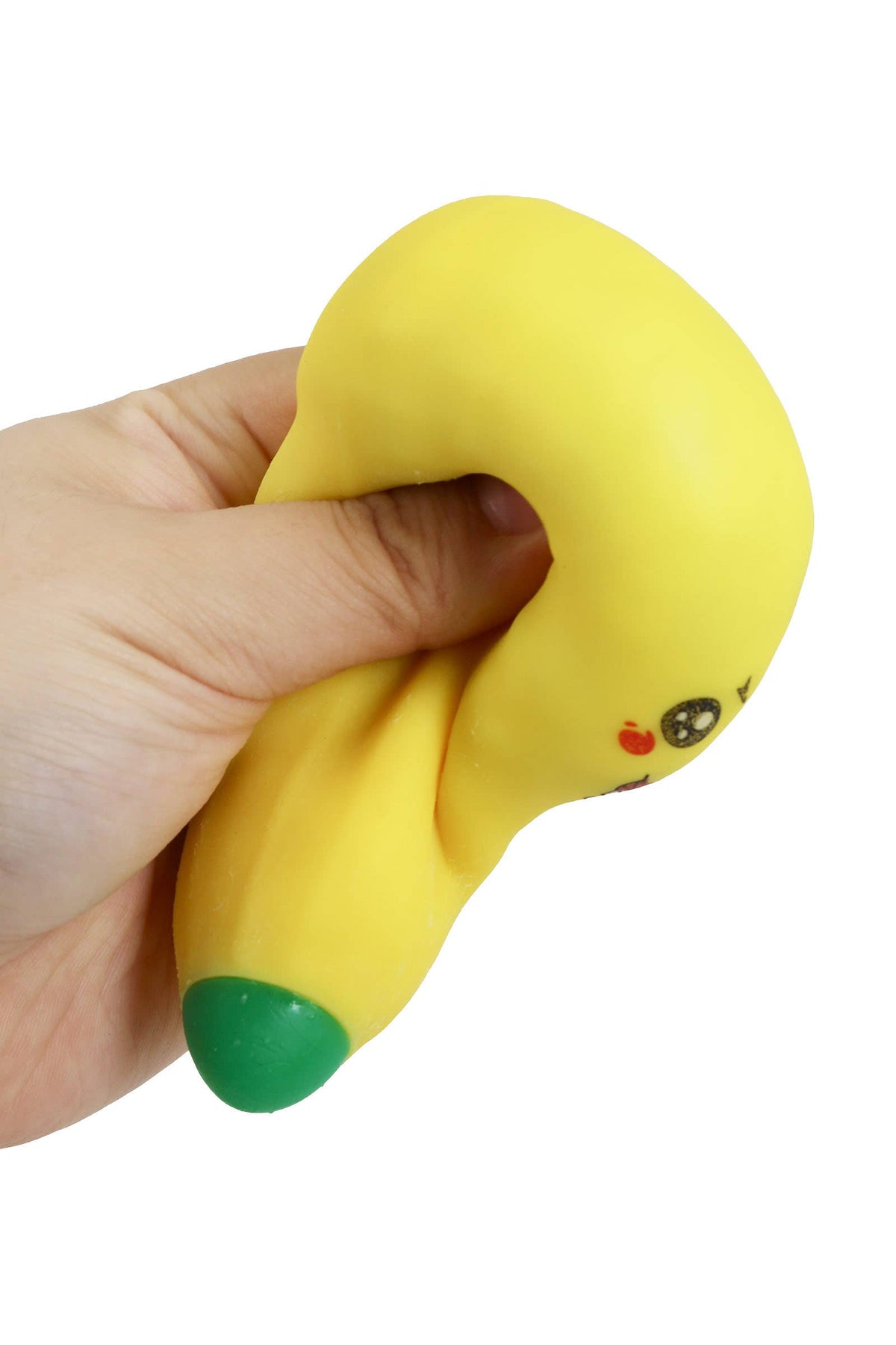 Silly Banana Crunchy Bead Slime Filled TPR Squishy Toy