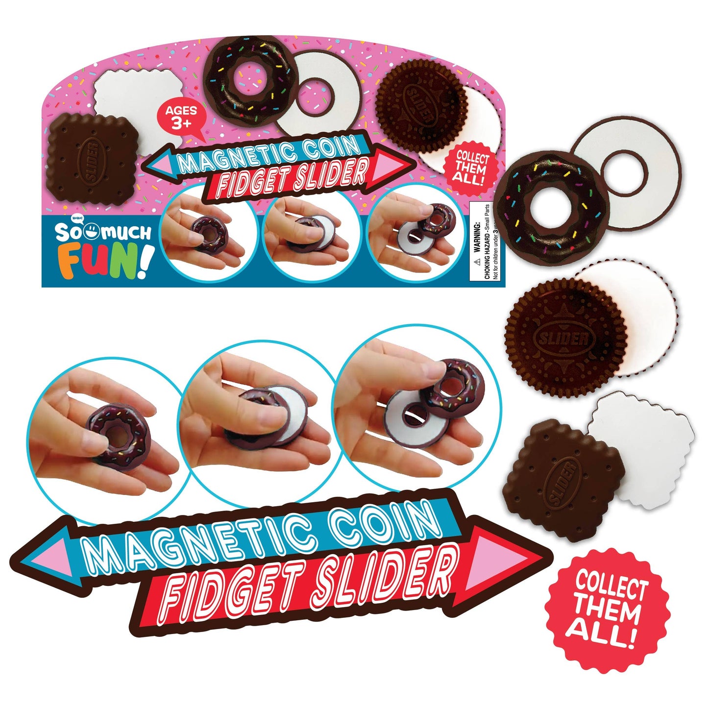 Fidget Coin | Snapping Magnetic