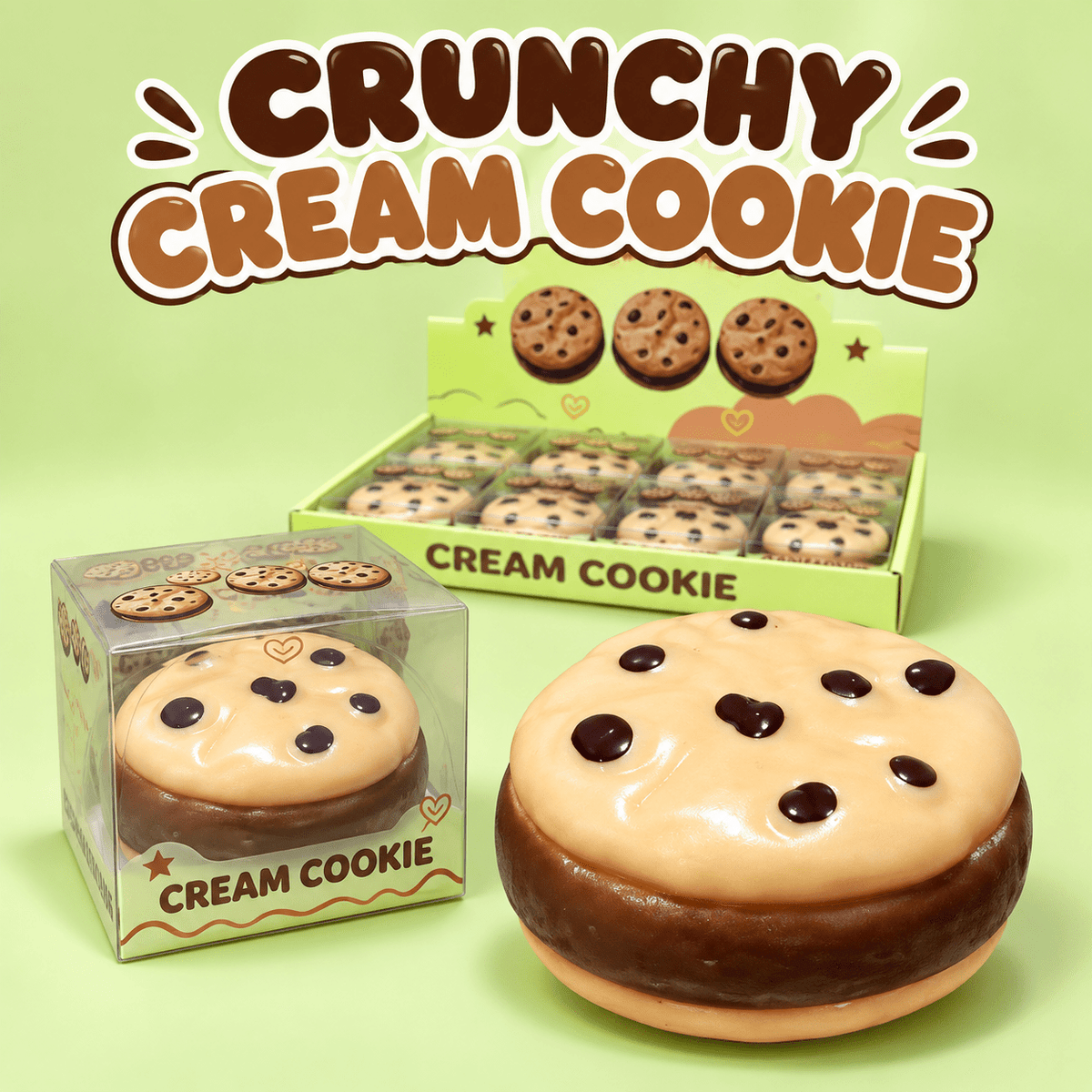 Crunchy Cookie ASMR Squishy - The Sensory