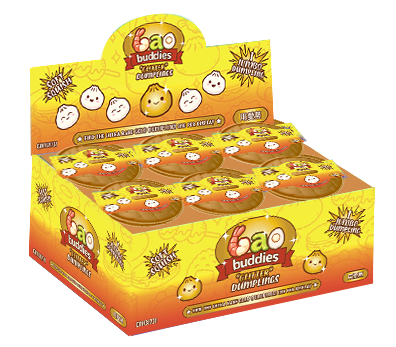 Bao Buddies Glitter Dumplings Sensory Toys Squishy Steamers For Stress Relief