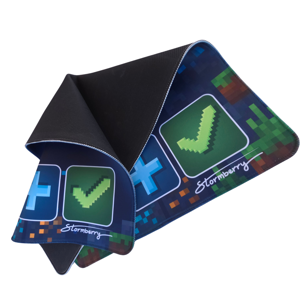 Squishy Trading Mat Swap Spots Extra Large 14x24 Pixel Block Style