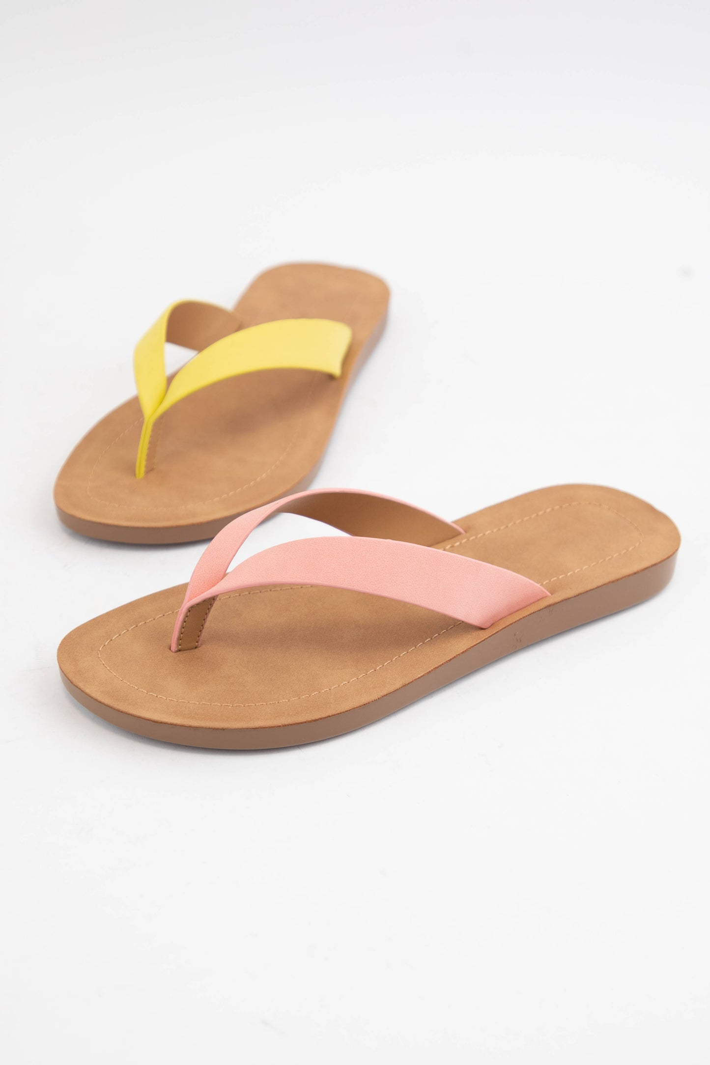 Thong Slide Sandal With Comfortable Sole | Nubuck Leather