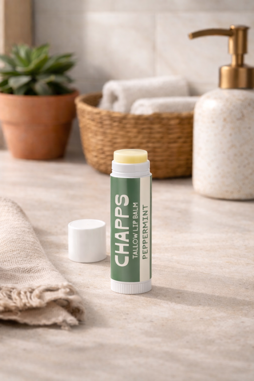 Lip Balm The Sensory Sweet Orange Tallow With Vanilla Scent Gifts For Her