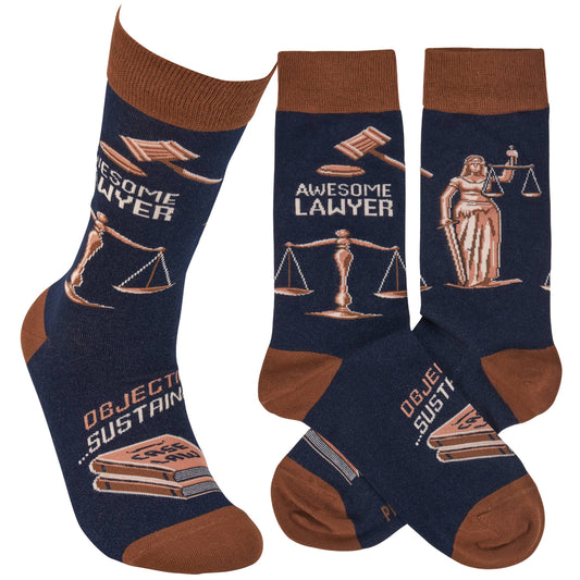 Awesome Lawyer Socks - The Sensory