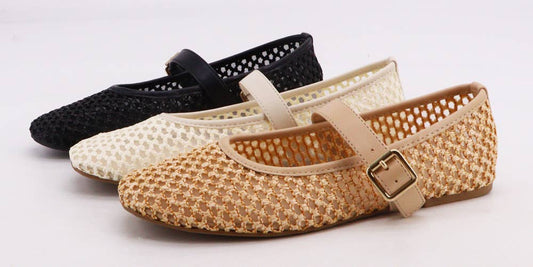 Trendy Ballet Flats With Straps