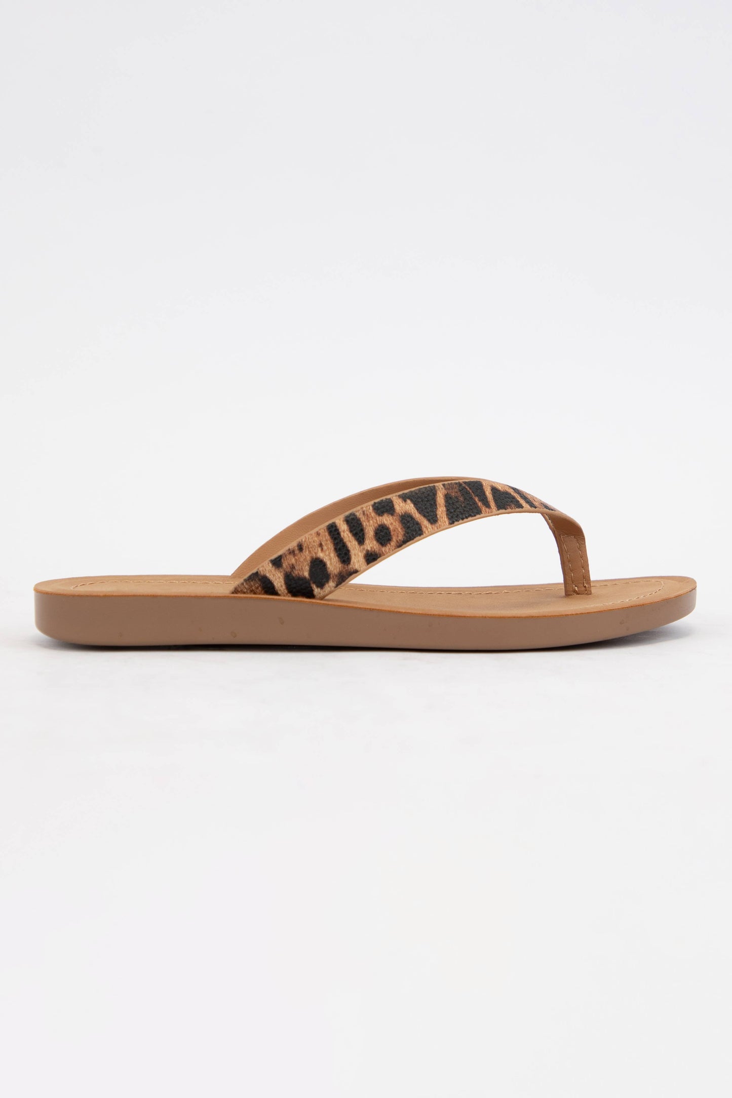 Thong Slide Sandal With Comfortable Sole | Nubuck Leather