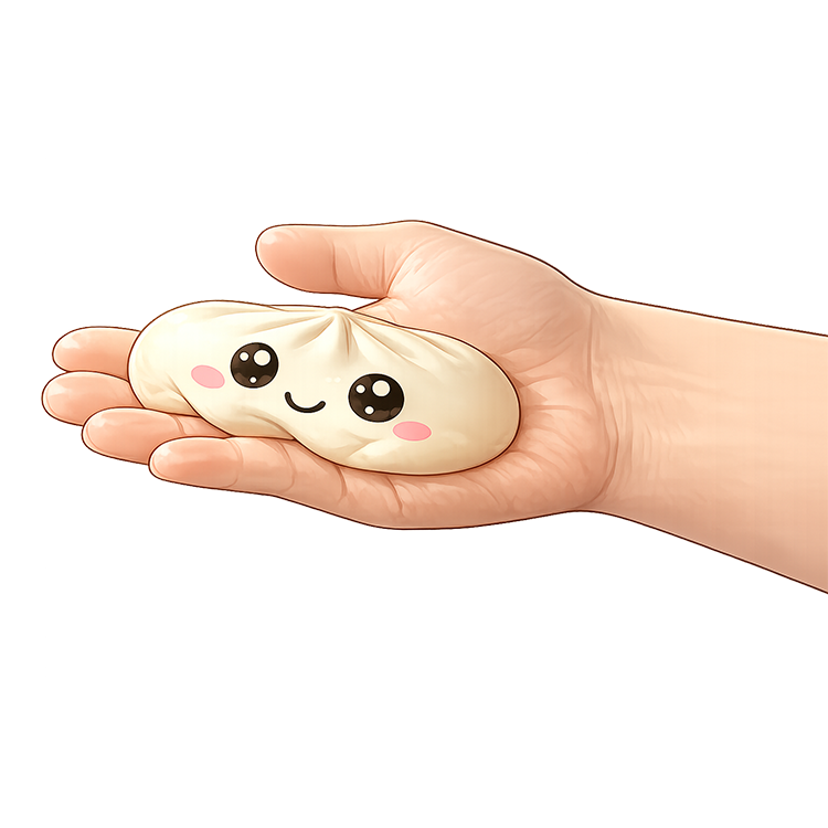 Dumpling Mystery Squishy | Slow Rise Foam | Great For Younger Children