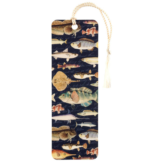 Fisher Of Men Tassel With Colorful Fish Design-The Sensory Bookmark -