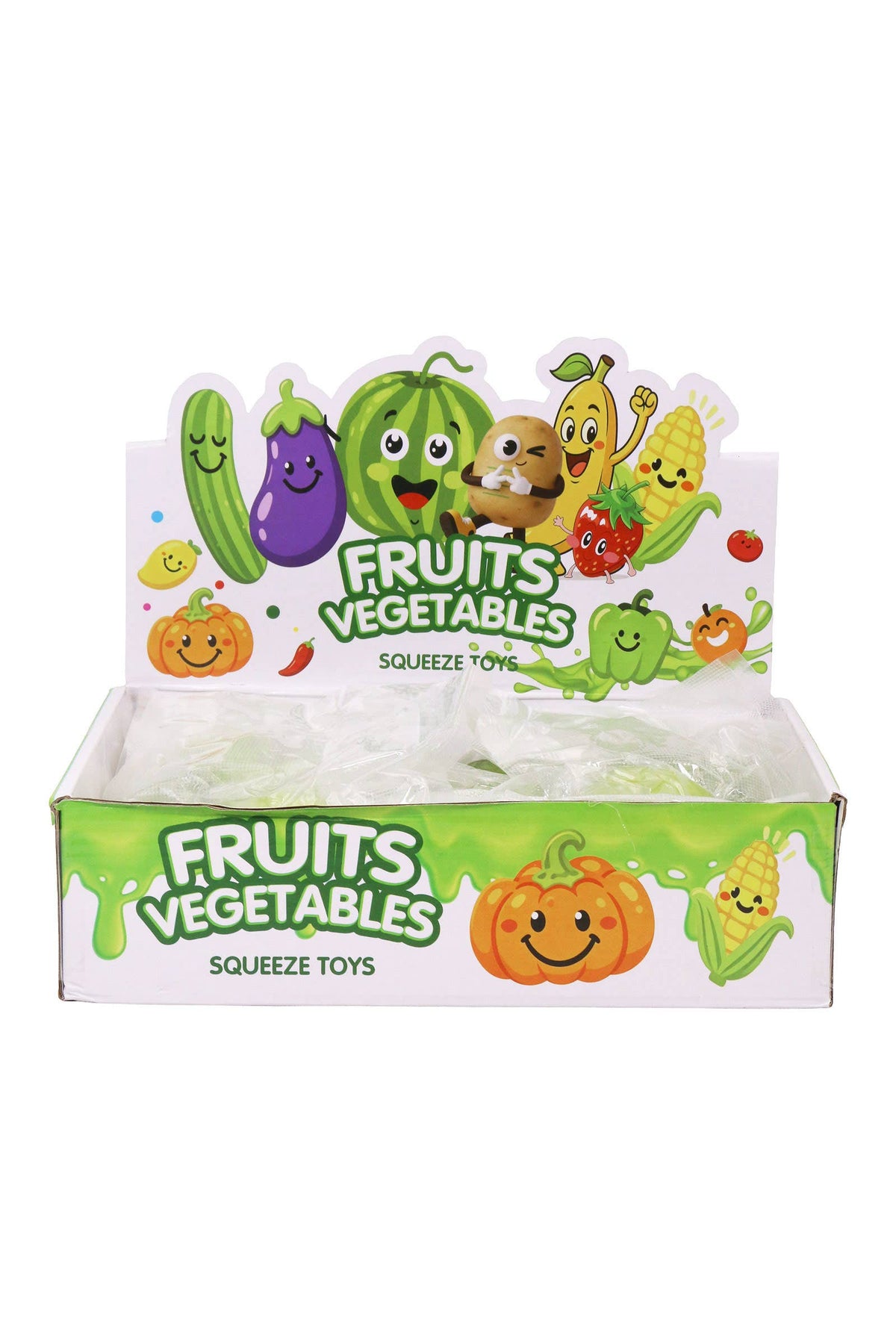 Fruit Slushy Zero Rebound Squishy Ball Assorted - The Sensory