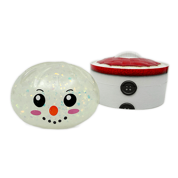 Fun Doh Squishmas Dumpling Holiday Festive Squishy - The Sensory