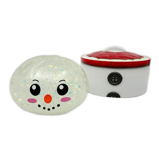 Fun Doh Squishmas Dumpling Holiday Festive Squishy - The Sensory