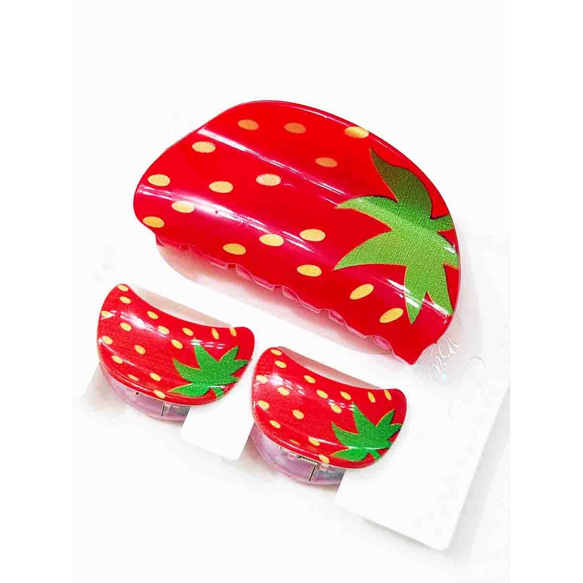 Hair Claw Clip Sets- Fruit Theme