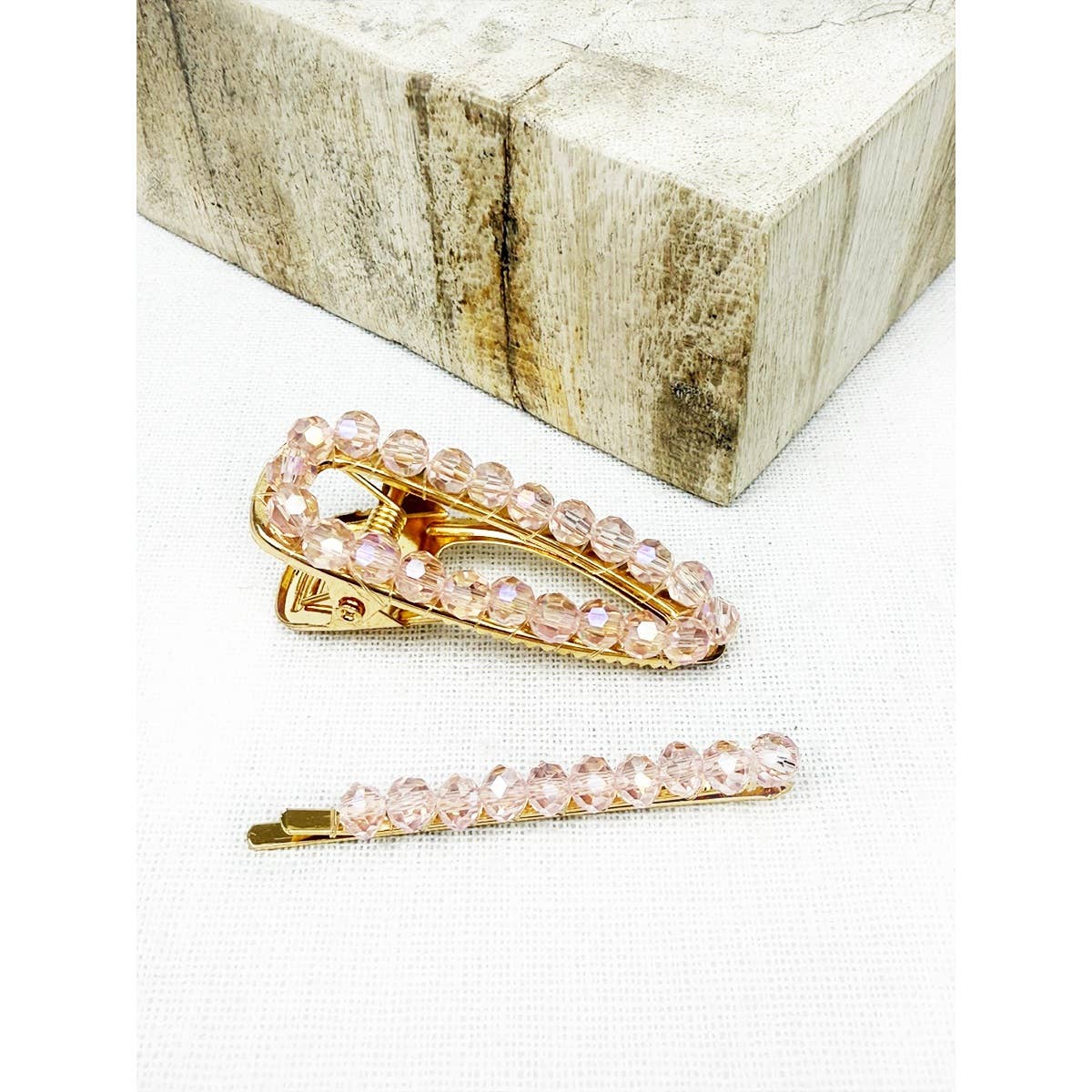 Beaded Pearl Hair Pins