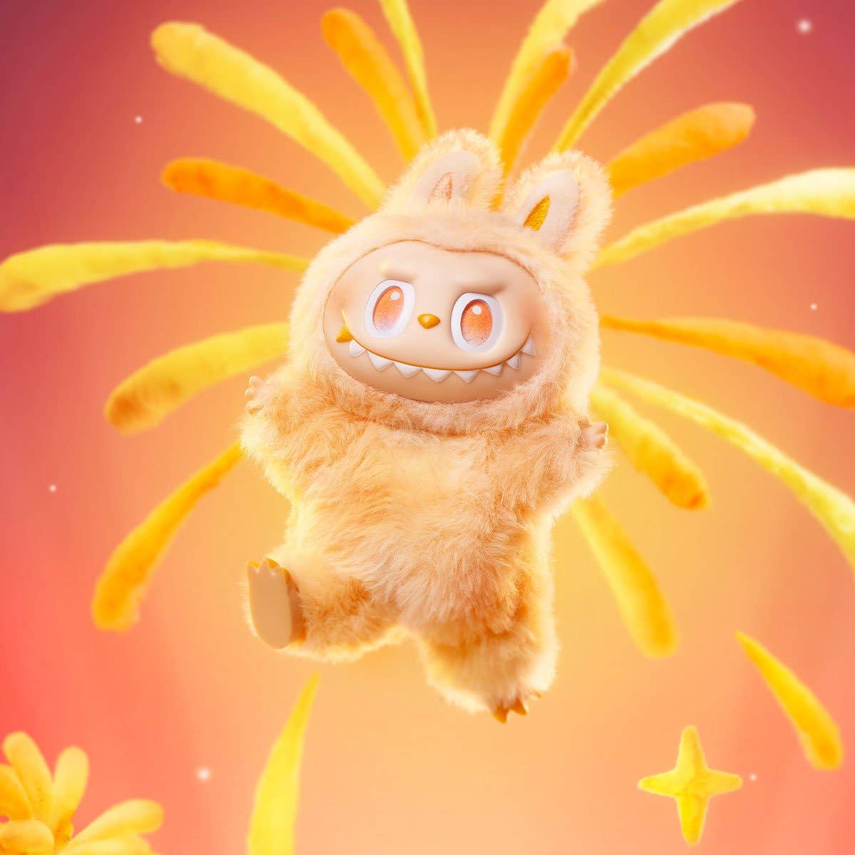 Charging Your Cute Monster Pop Mart Big Into Energy Vinyl Plush Pendant