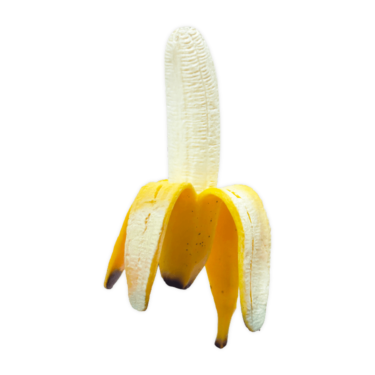 Fun Doh Squishy Banana Stress Relief Toy - 6/Display - The Sensory