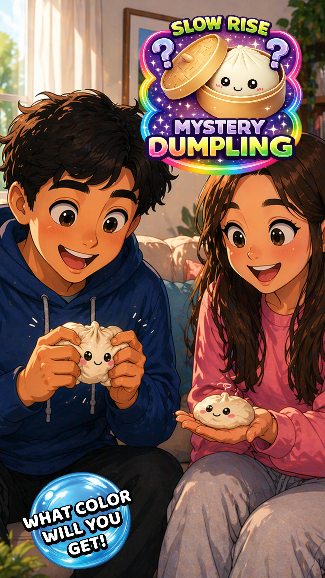 Dumpling Mystery Squishy | Slow Rise Foam | Great For Younger Children