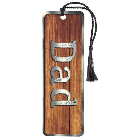 Dad Tassel Bookmark Accent Faith Based Elegant Gift