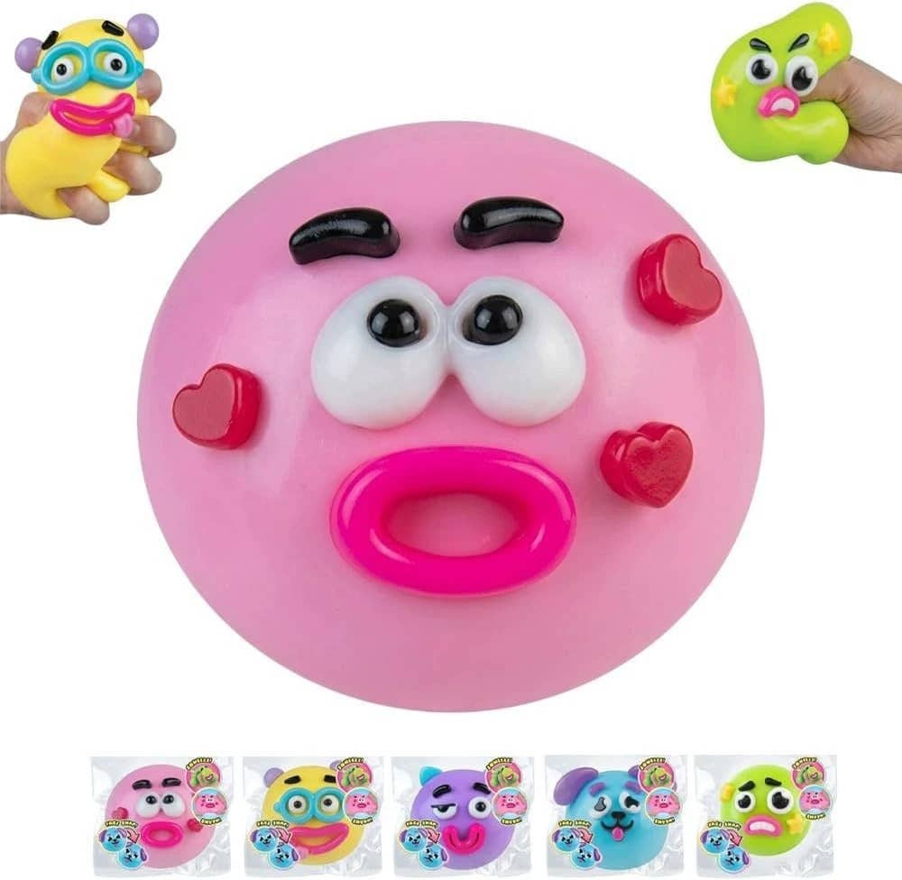 Squishy Faces – Funny Emoji-Style Stress Ball Squishies
