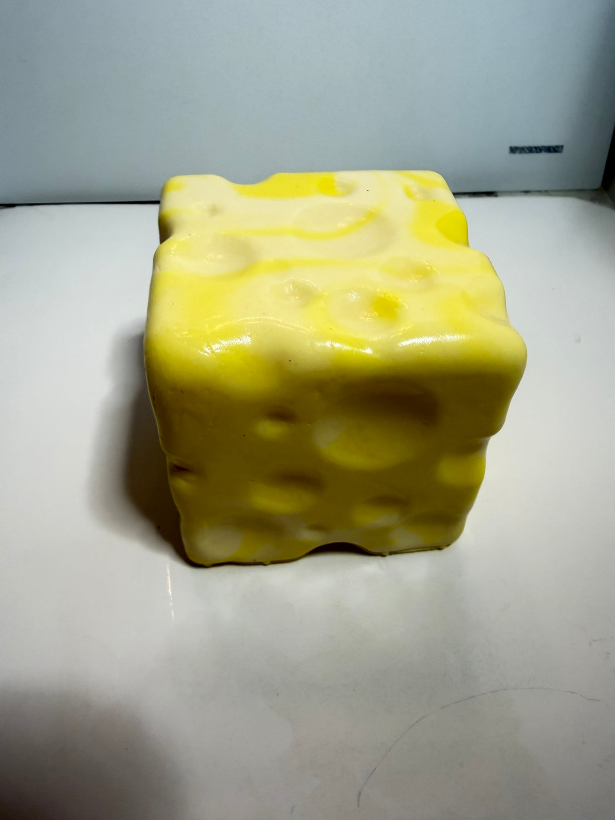 Slow Rise Cheese Block Squishy - The Sensory
