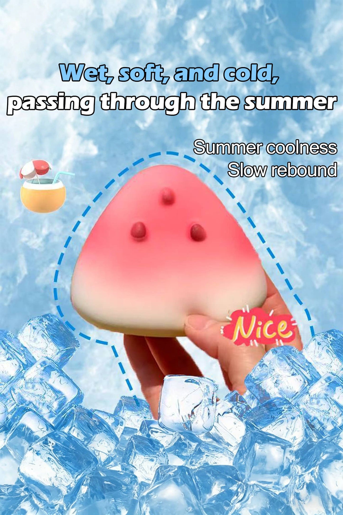 Watermelon Squishy | Slow Rise