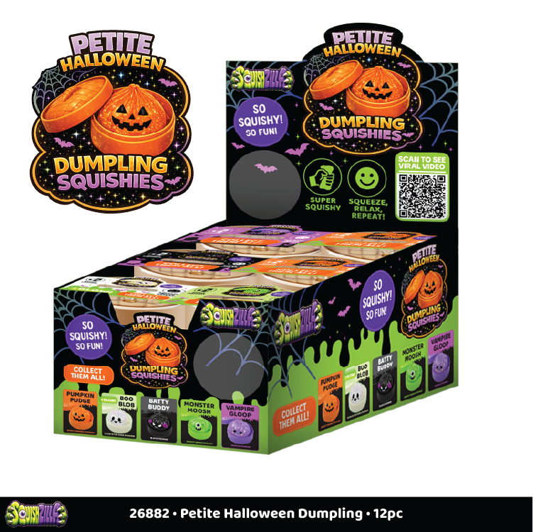 Petite Spooky Halloween Squishy Dumpling | Fun Doh - The Sensory