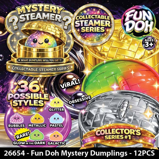 Mystery Steamer | Ultra Rare | Dumplin | FunDoh - The Sensory