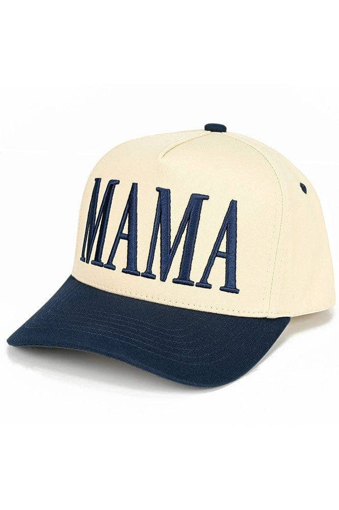MAMA Trucker Hat With Puff Embroidery